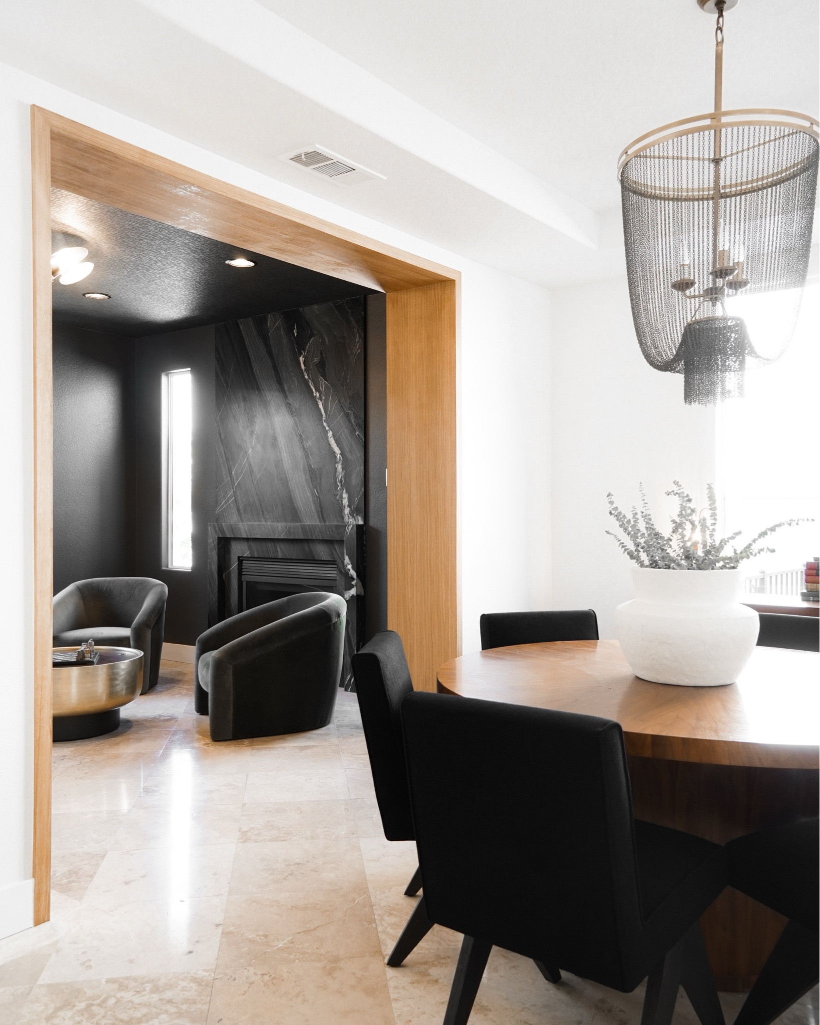 Mid century modern luxury in our clients gorgeous newly transformed home! #interiordesign #midcenturymodern #furniture 

#LTKhome