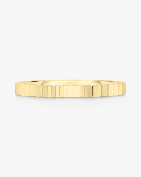 Fluted Stackable Ring | Ring Concierge