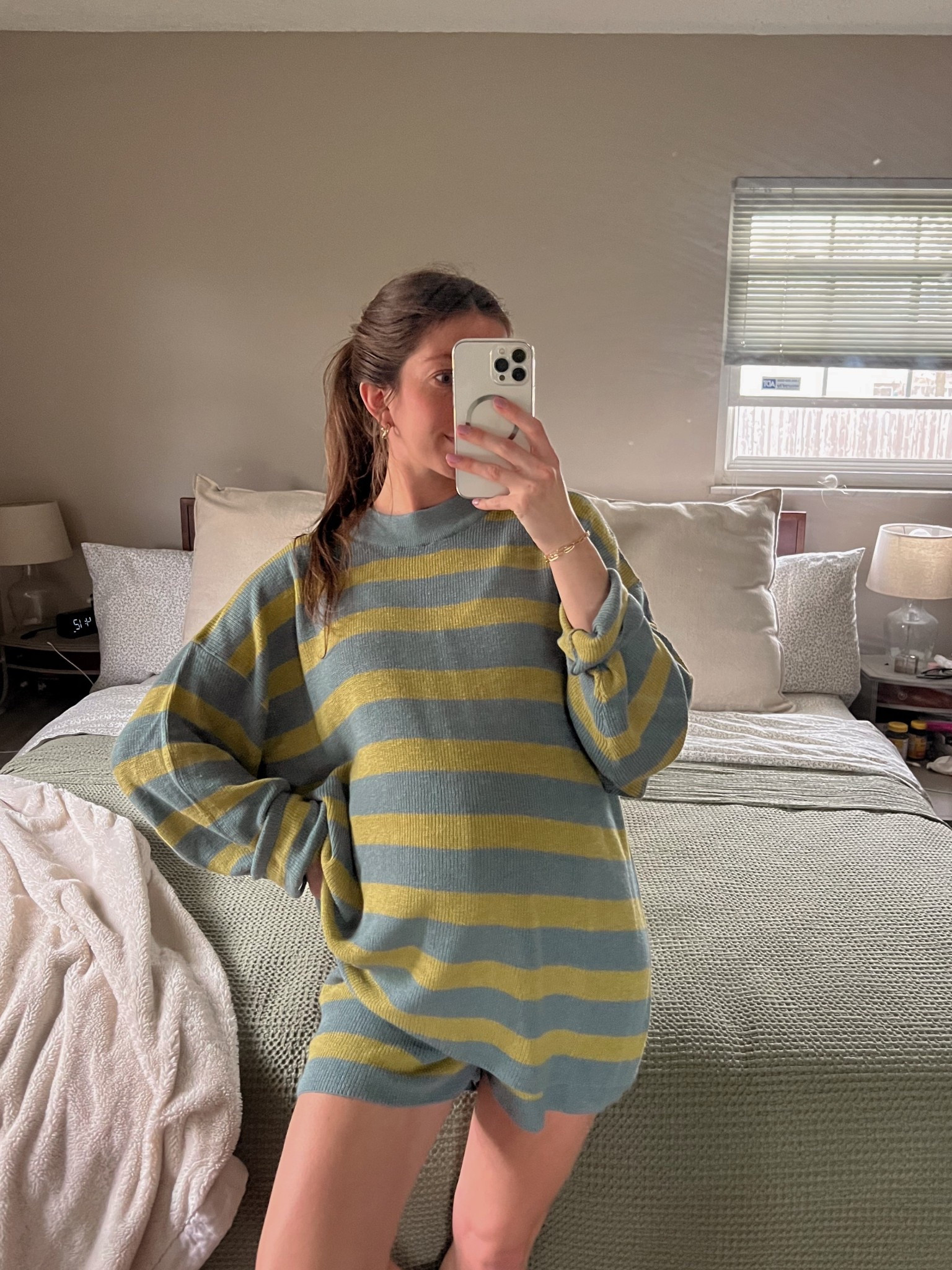 coziest free people set 🫶🏼 sizes up for the belly 🤰 

#LTKBaby #LTKBump #LTKFindsUnder100