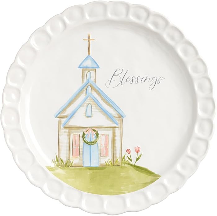 Mud Pie Church Blessing Platter | Amazon (US)