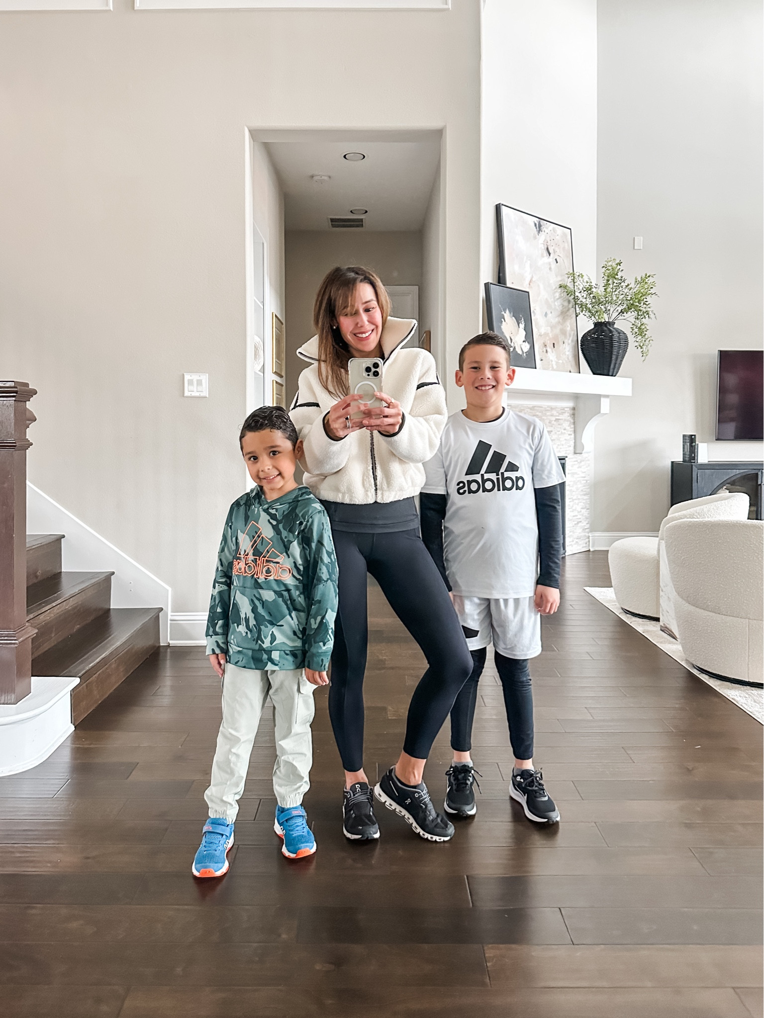 Movie date with the boys!! My Abercrombie zip up is still available! Amazing quality! 

#LTKfitness #LTKstyletip #LTKfamily