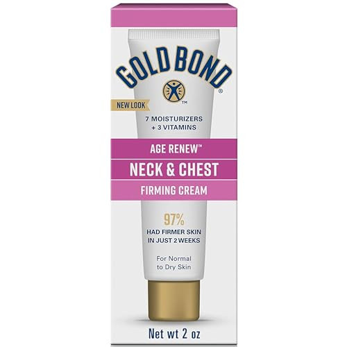 Gold Bond Neck & Chest Firming Cream 2 oz, Clinically Tested Skin Firming Cream (Pack of 2) | Amazon (US)