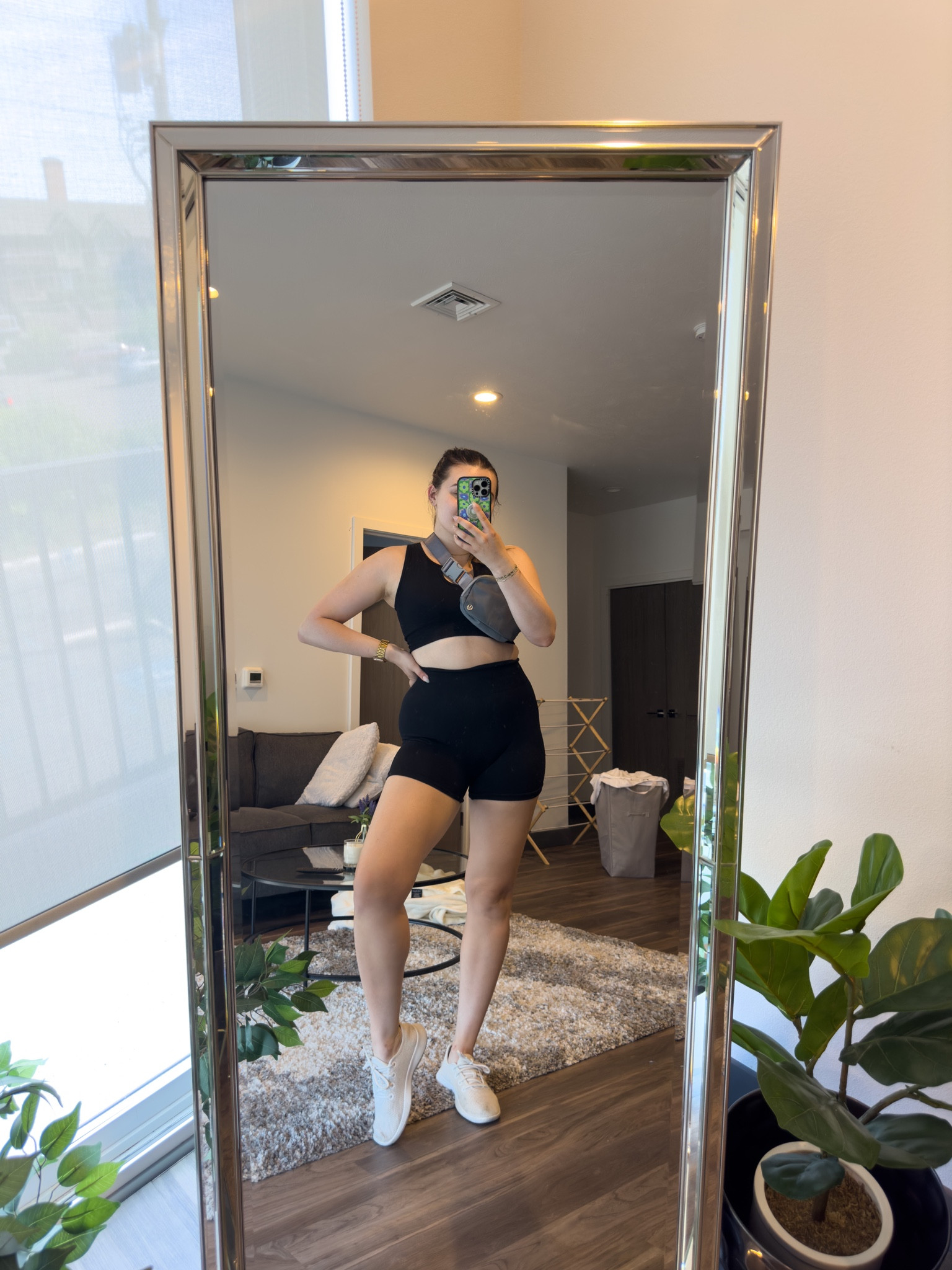 Black activewear for the gym or walks! Featuring my favorite workout tank and biker shorts from Amazon. 

I’m wearing a L tank and shorts with size 9 sneakers 

#LTKunder100 #LTKstyletip #LTKSeasonal