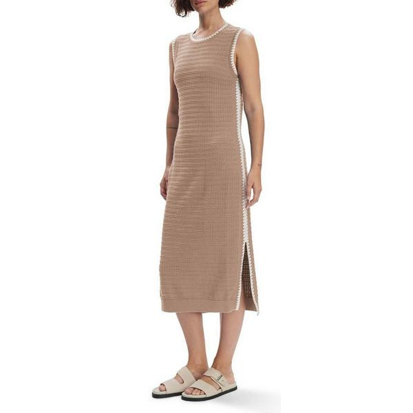 Women's Varley Dwight Knit Midi Sweater Dress Small Light Taupe | Scheels Sports