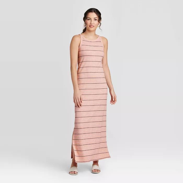 Women's Sleeveless Rib Knit Dress - A New Day™ | Target