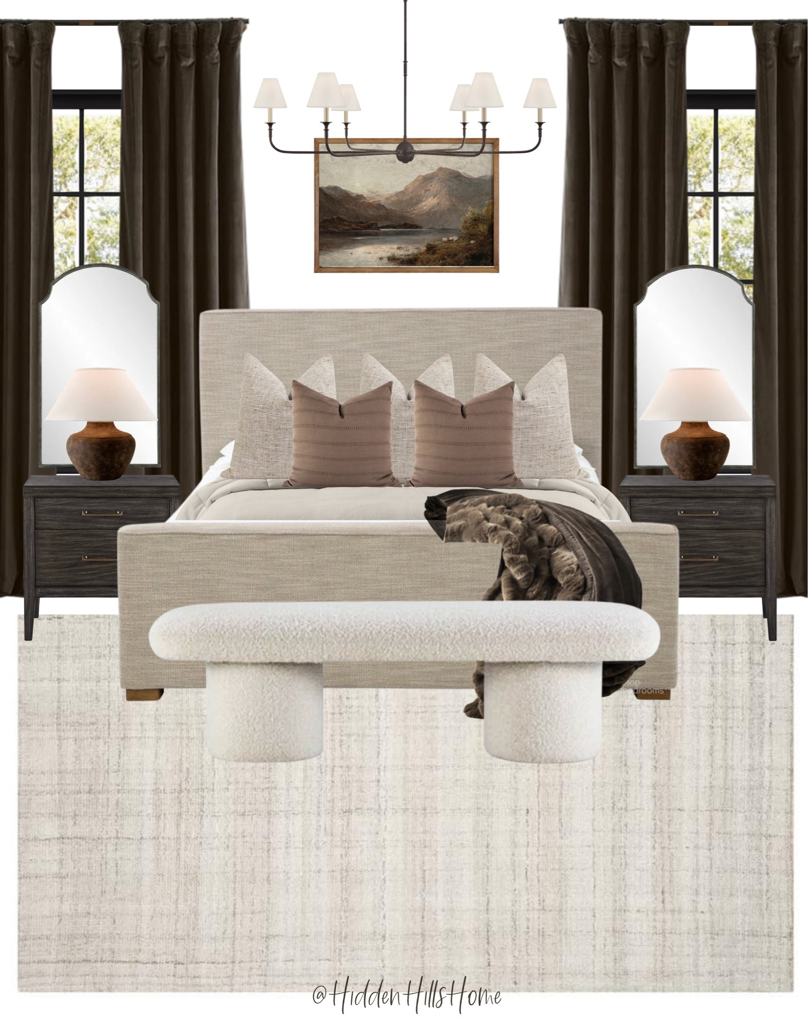 Bedroom decor, moody bedroom, home decor, bedroom ideas, bedroom mood board, primary bedroom design #bedroom #homedecor

#LTKstyletip #LTKsalealert #LTKhome