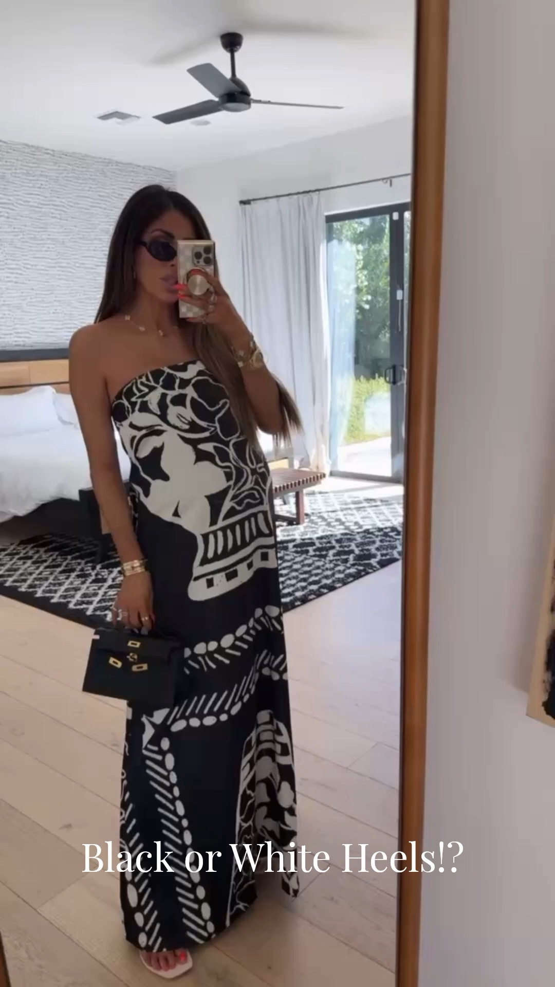 Wearing a size medium in this dress! Trying to decide which heels to wear - white or black!! 

Spring Outfits, Spring Dresses, Spring Outfits 2026, Vacation Outfits, Vacation Outfits Beach, Easter Dress, Emily Ann Gemma 

#LTKootd #LTKTravel #LTKgrwm