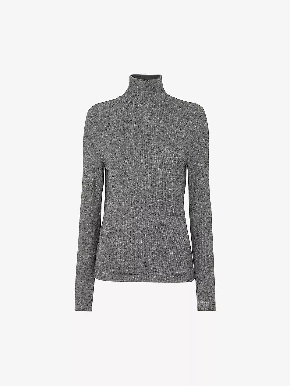 Essential ribbed knitted top | Selfridges