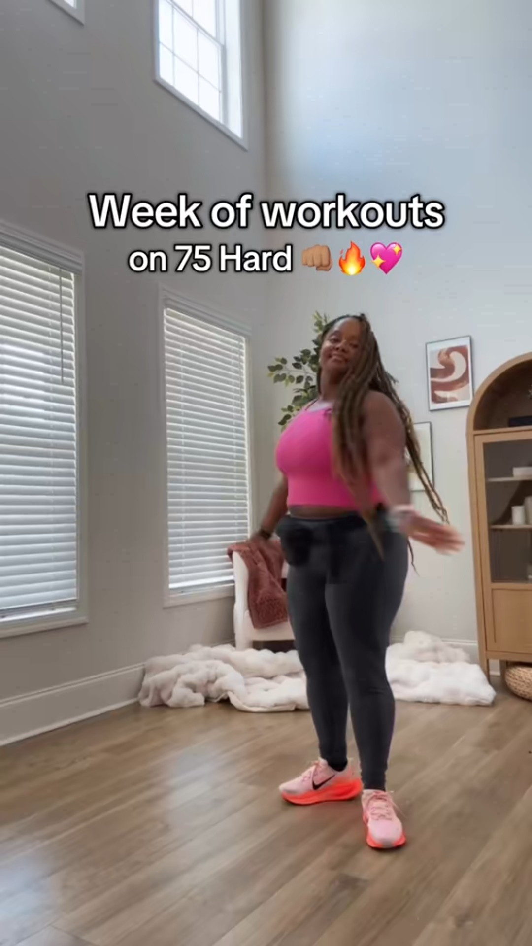 Wearing an XL in everything! 

And I linked TWO walking pads. My walking pad is now manufactured by two different brands so I’ve linked them but read reviews and make the best decision for you! I would suggest the “normal”, not the cheaper one. The normal has the same specs as mine! 💖

#LTKActive #LTKFindsUnder100 #LTKMidsize