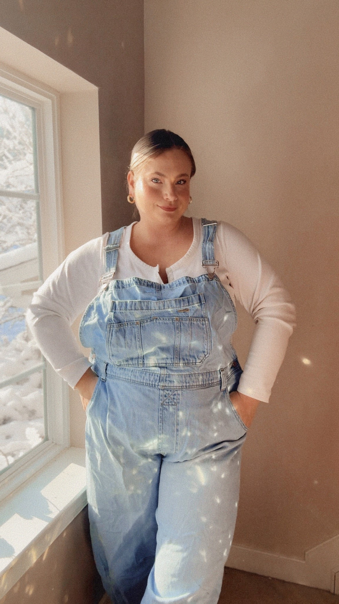 Gap Denim for the 18/20, apple shaped girlies! I grabbed the overalls and barrel legged pants in an xxl, and the mid-rise wide legged pants in a size 35. The overalls are in the shade light indigo.

#LTKGiftGuide #LTKootd #LTKPlusSize