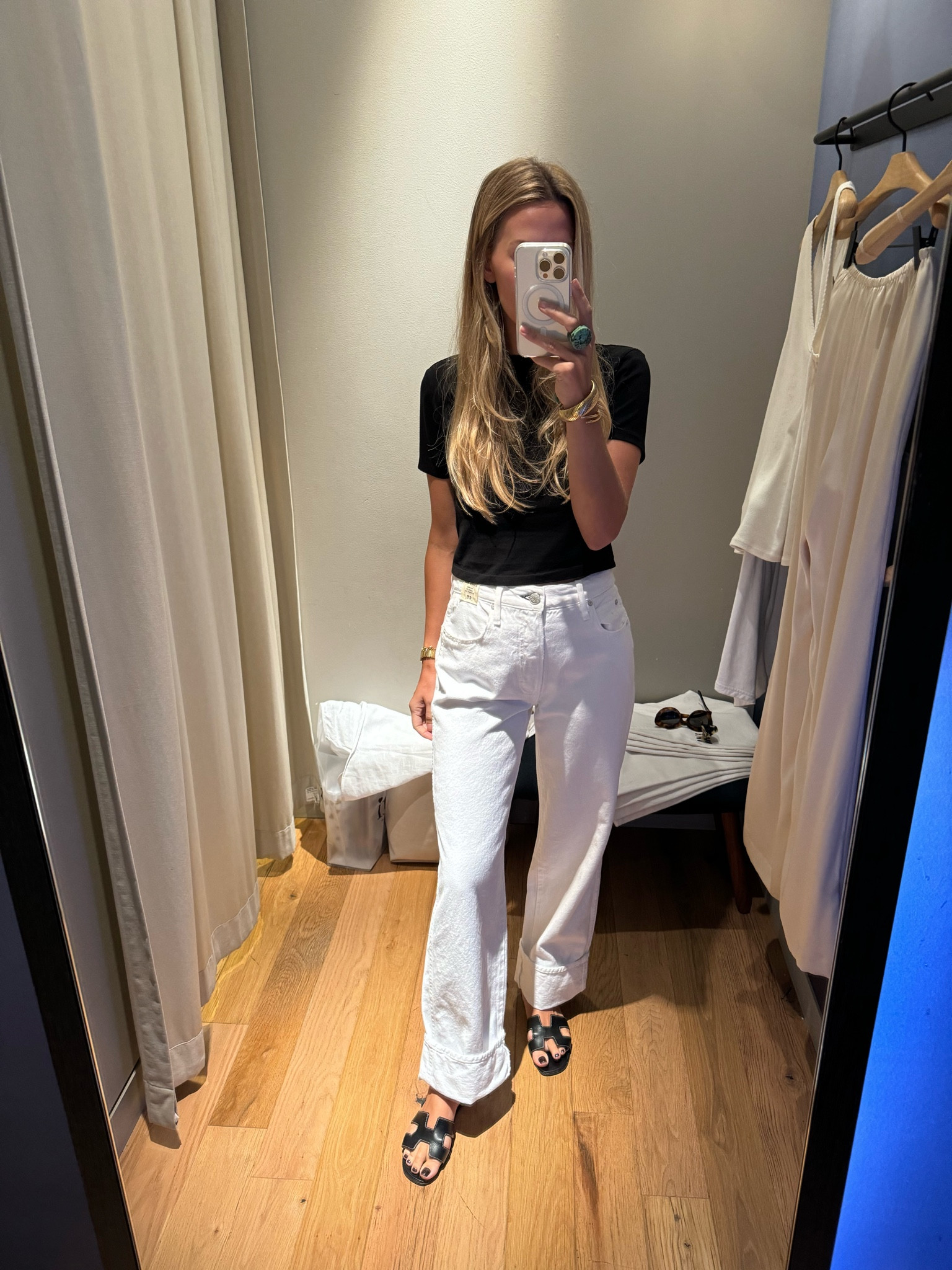 Ankle length denim fits!