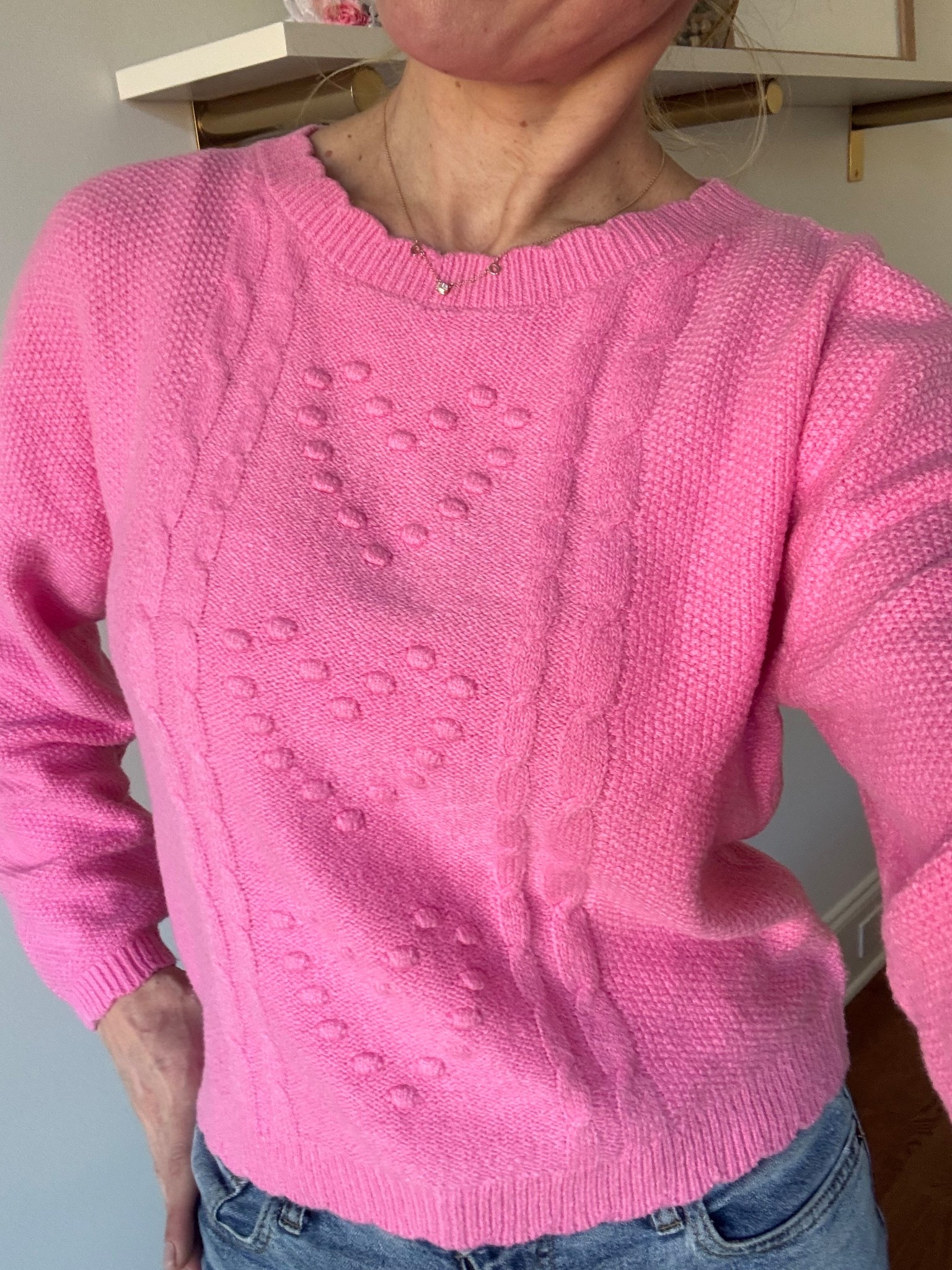 The cutest pink sweater for Valentine’s Day 💕

#LTKootd #LTKmomlife #LTKValentine