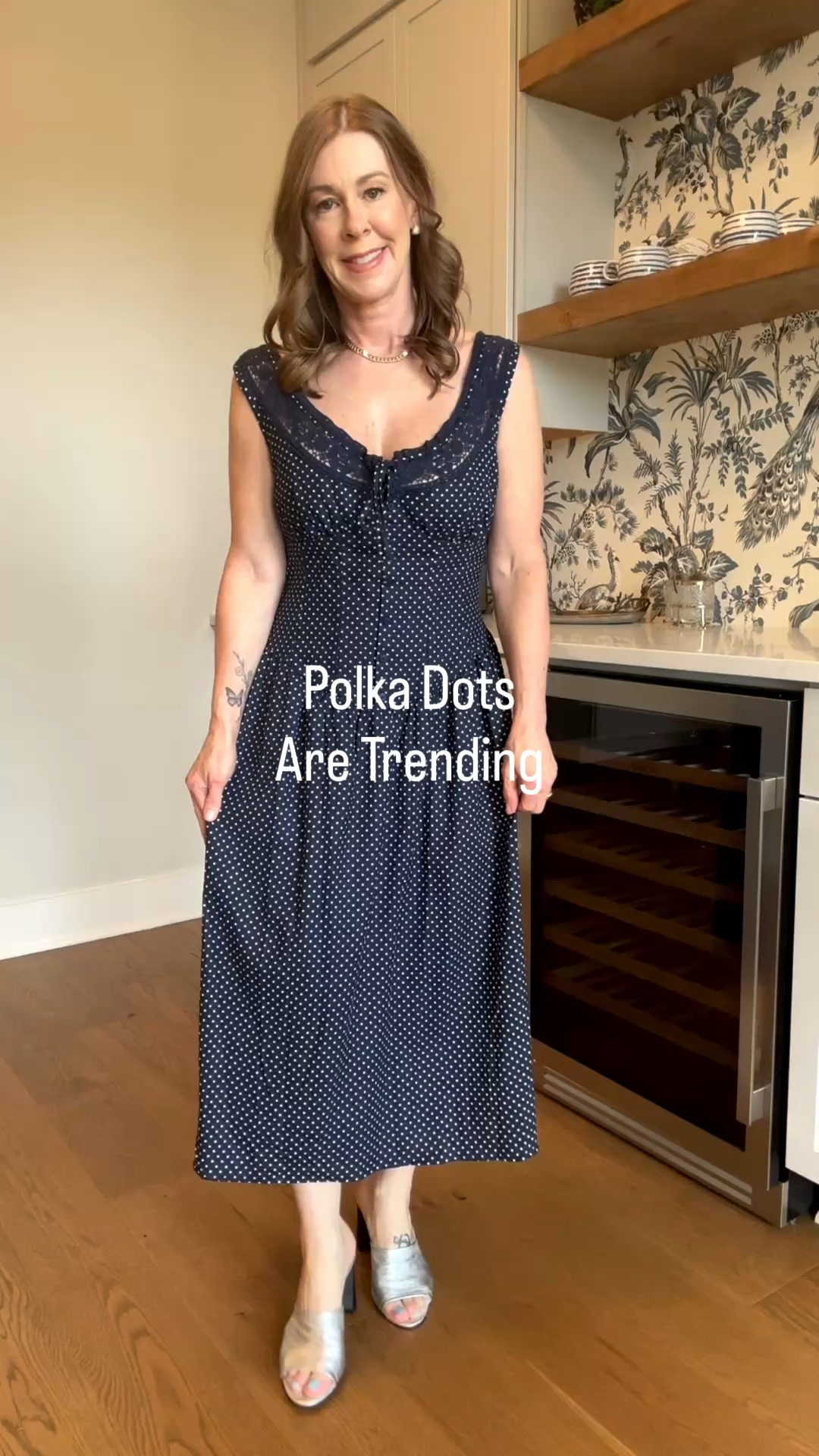 Pretty blue polka dot dress! Fits TTS! 
#targetfashion #springdress

#LTKPetite