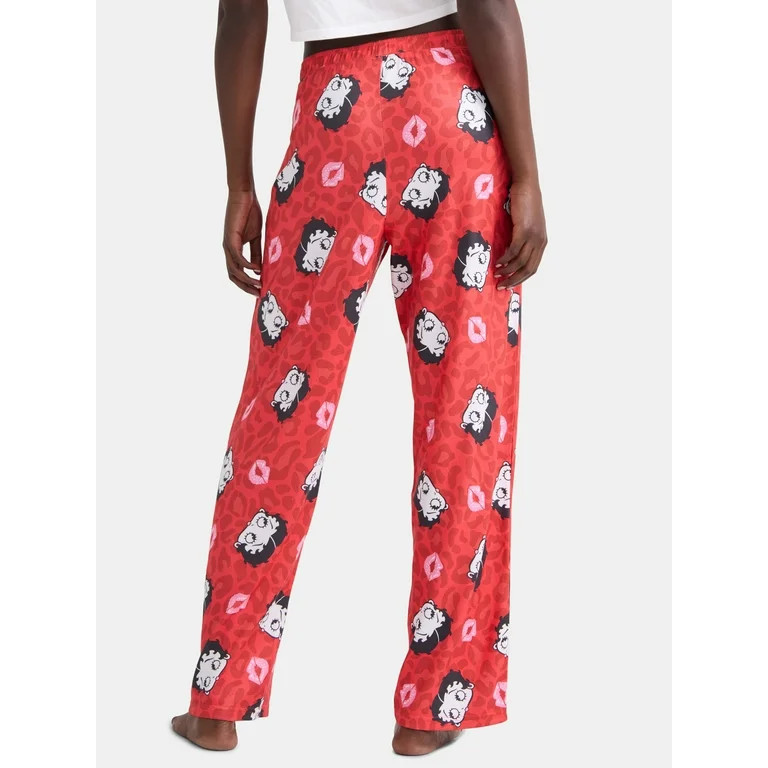 Betty Boop Women's Print Pajama Pants, Sizes XS-3X - Walmart.com | Walmart (US)