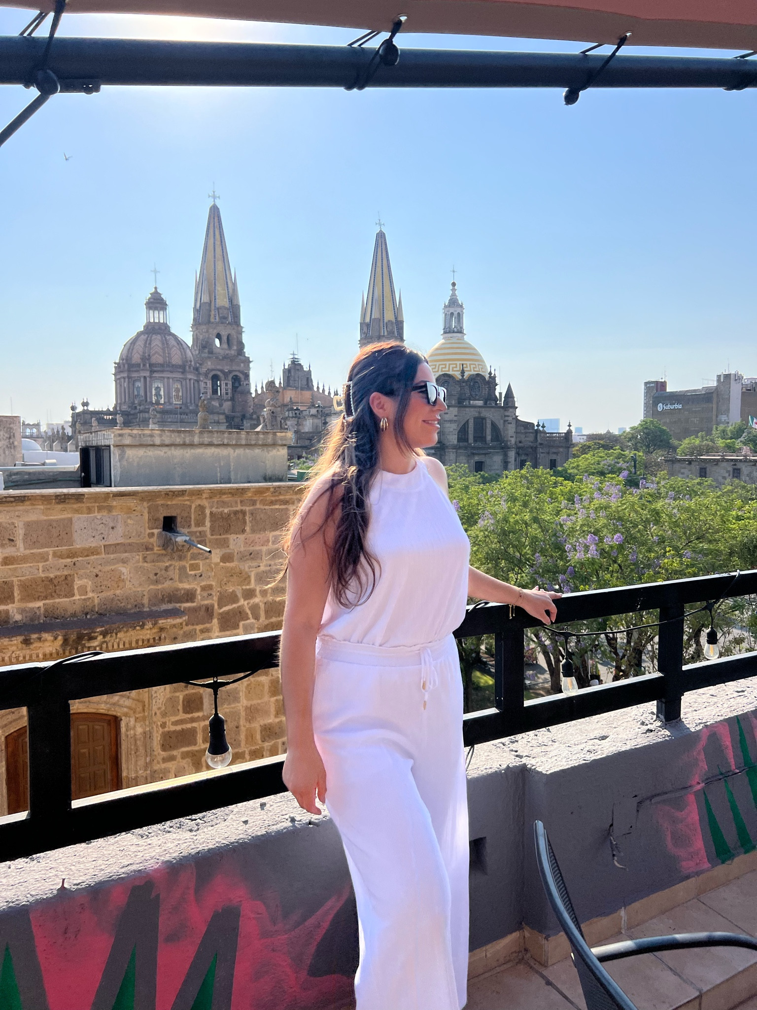 This white matching set from DKNY was so perfect for sightseeing  

#LTKSaleAlert #LTKSeasonal #LTKTravel