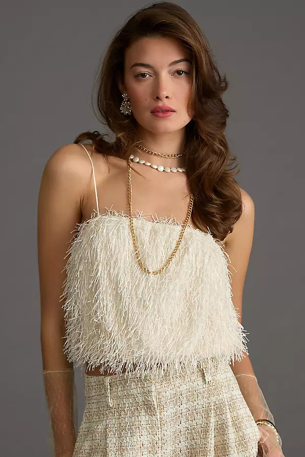 Sunday in Brooklyn Fringe Cami | Anthropologie (US)