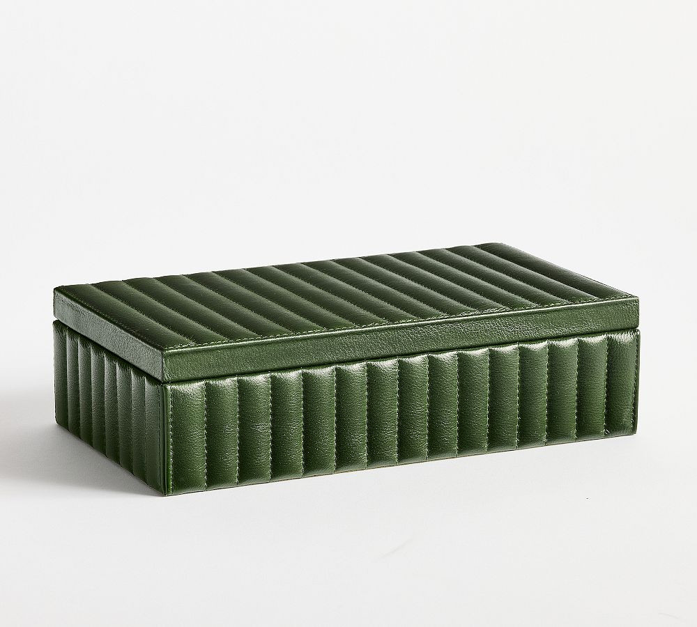 Finley Leather Jewelry Box | Pottery Barn (US)