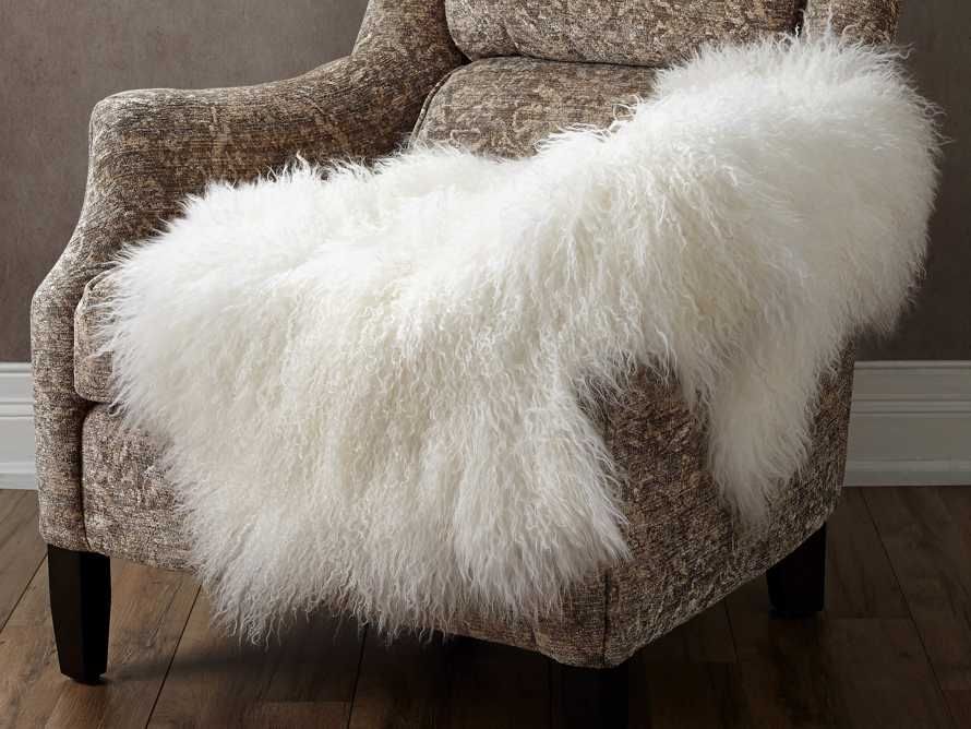 Ivory Tibetan Wool Throw | Arhaus