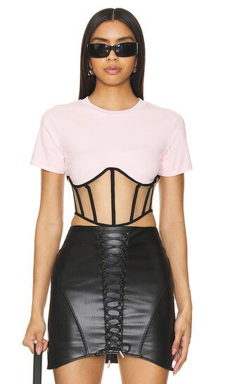 RTA Angelo Top in Pink. - size S | Revolve Clothing (Global)