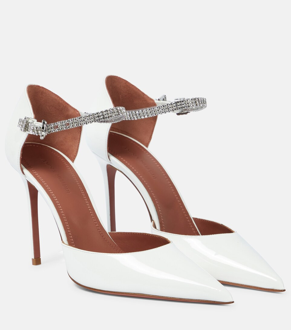 Ursina embellished leather pumps | Mytheresa (UK)