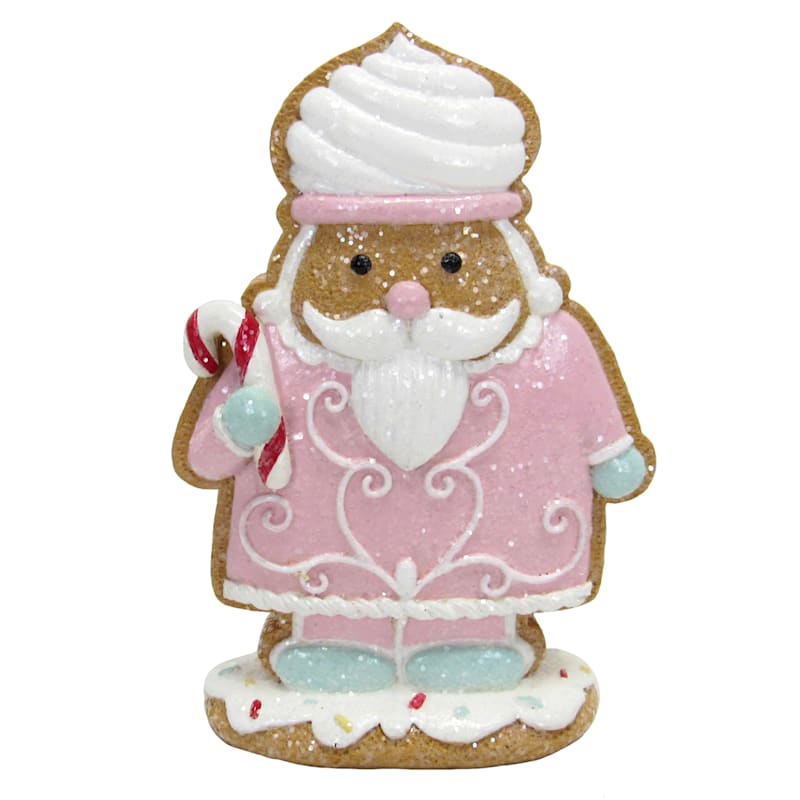 Mrs. Claus' Bakery Gingerbread Santa, 6" | At Home