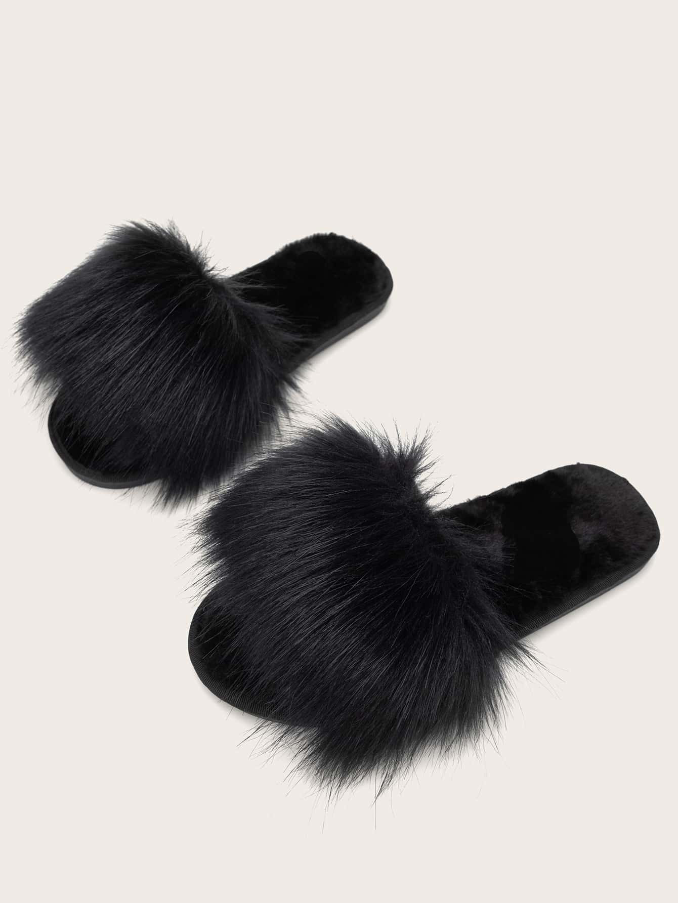 Plush Fluffy Slippers | SHEIN