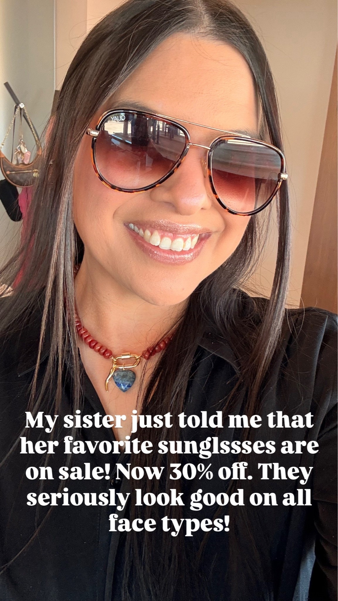 These aviator sunglasses are now 30% off and they look great on all face types!

#LTKSaleAlert #LTKTravel #LTKSwim