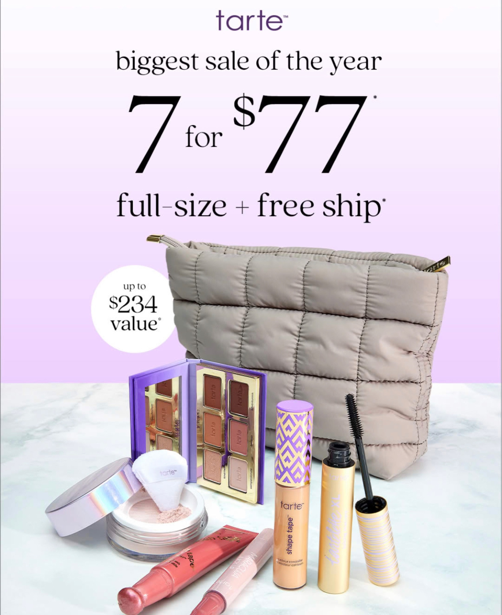 Maureen said this might be the last time the tarte bundles are in available! This is the most popular sale of the year in my Facebook group! #tarte 

#LTKBeauty #LTKU #LTKSaleAlert