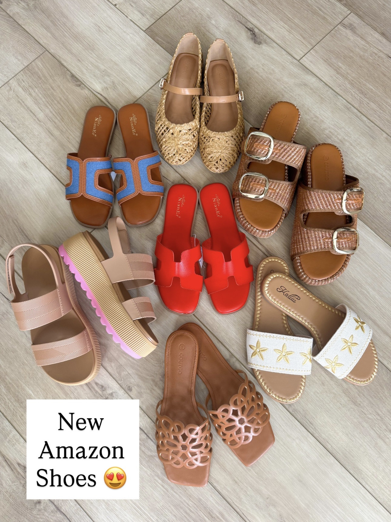 New Amazon shoes and I’m OBSESSED 😍 these all look designer-inspired without the price tag 🙌🏼 from everyday slides to woven textures and fun pops of color—so many good options for spring & summer outfits! Comfortable, versatile, and all under budget 👏🏼

#amazonfashion #amazonfinds #amazonshoes #summerstyle #sandalszn #affordablefashion #shoehaul #budgetstyle #everydayoutfits #springfashion #summeroutfits #fashionfinds

#LTKootd #LTKTravel