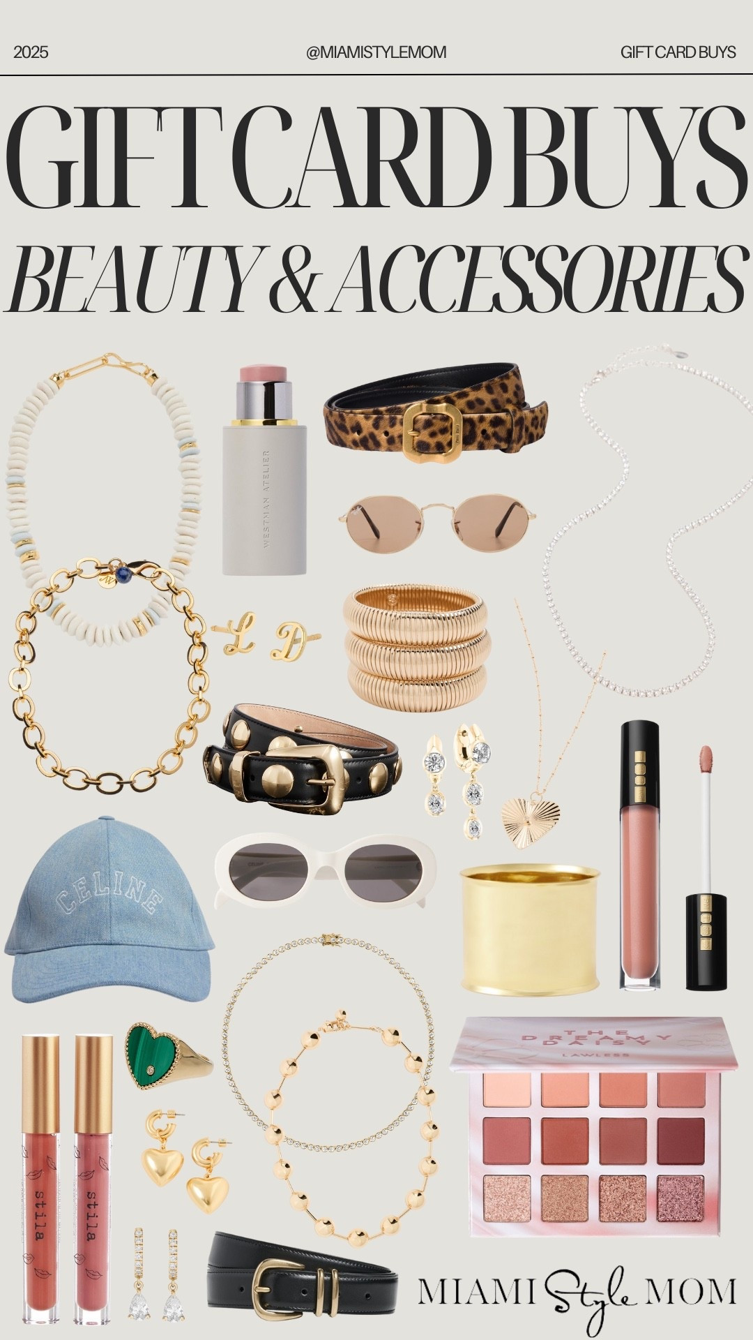 Best beauty and accessories to buy with your Christmas gift cards! 

Holiday gifts, holiday buys, gift card buys, under $500, trendy fashion, winter fashion, chic style, luxury fashion, gift guide, what to buy, after holiday shopping, after christmas buys, gift card ideas, beauty favorites, winter beauty, winter accessories 

#LTKBeauty #LTKSeasonal #LTKHoliday