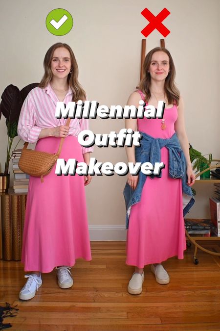 Millennial outfit makeover dress edition 

#LTKStyleTip #LTKSaleAlert