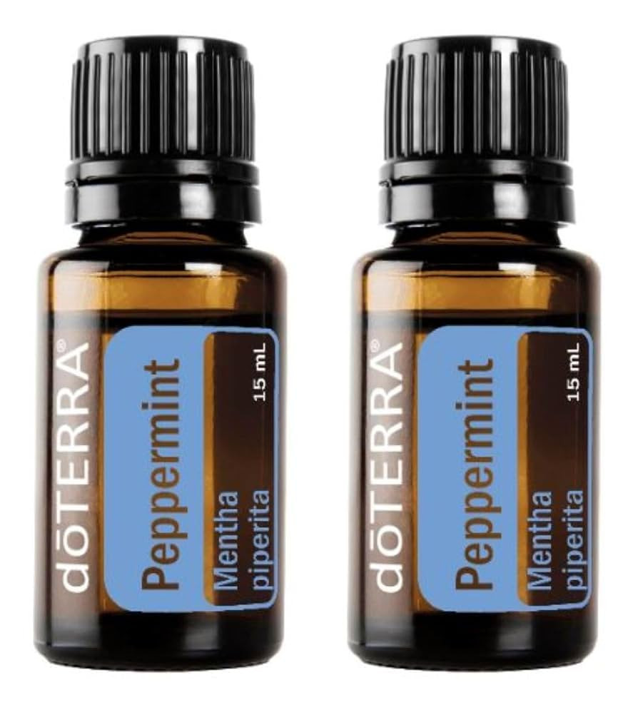 doTERRA Peppermint Essential Oil 15 ml by doTERRA, 2 Pack | Amazon (US)