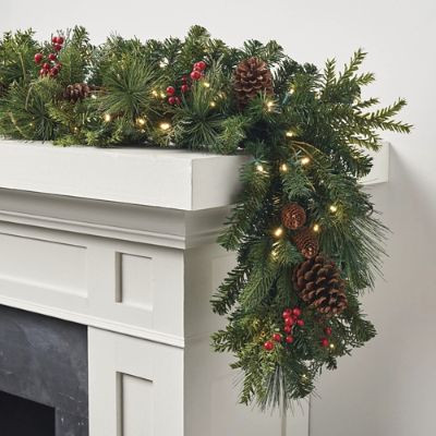 Christmas Cheer Corded Garland | Frontgate