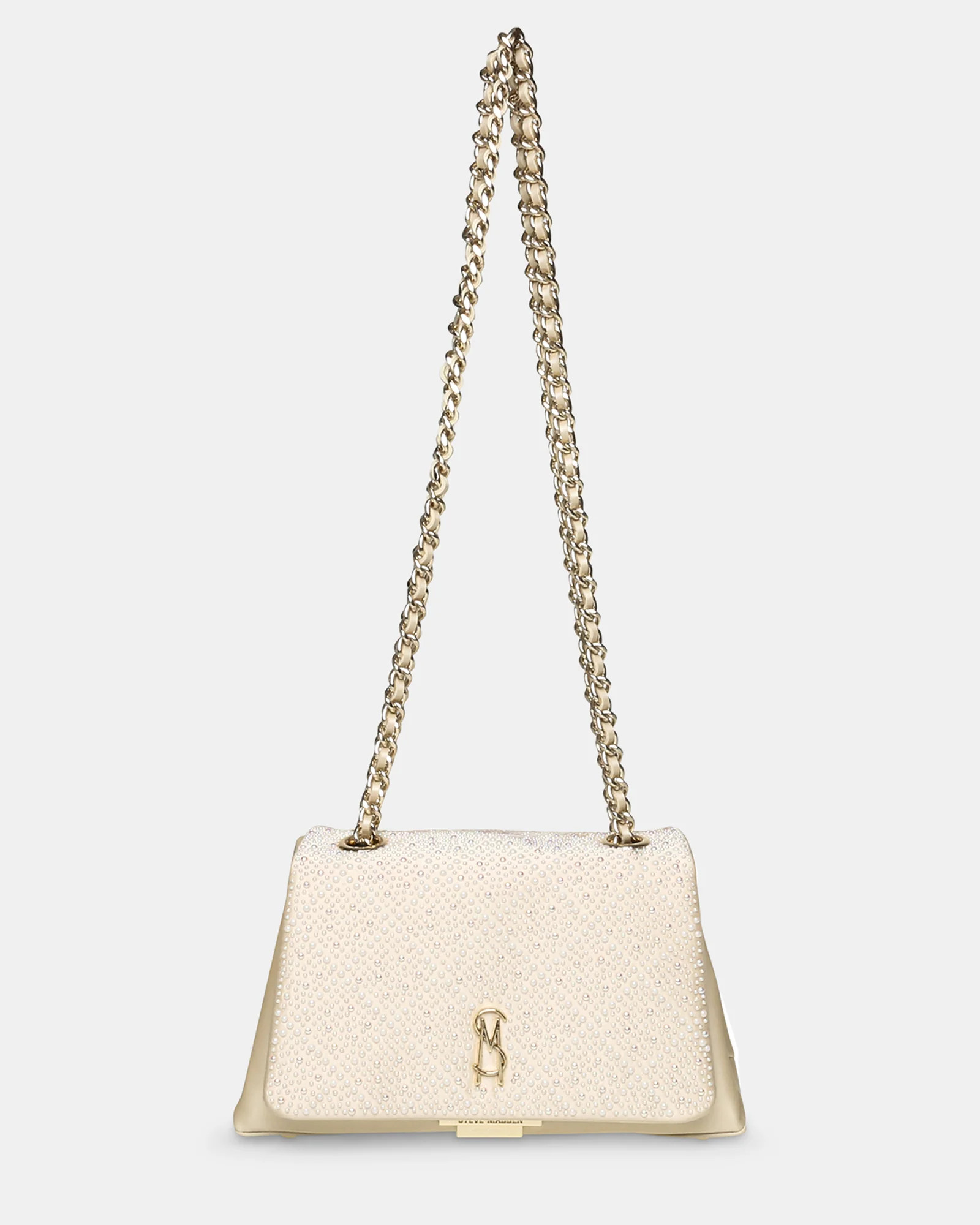 BCOUPE Natural Quilted Chain Strap Bag | Women's Designer Handbags | Steve Madden (Canada)
