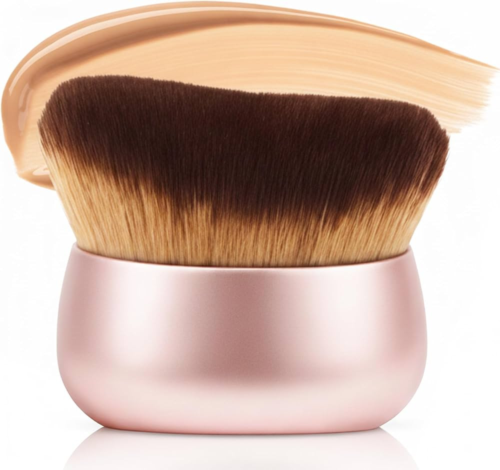 Streak-Free Kabuki Self Tanner Brush, Large Body Makeup Brush,Soft Dense Body Brus h for Self Tan... | Amazon (US)