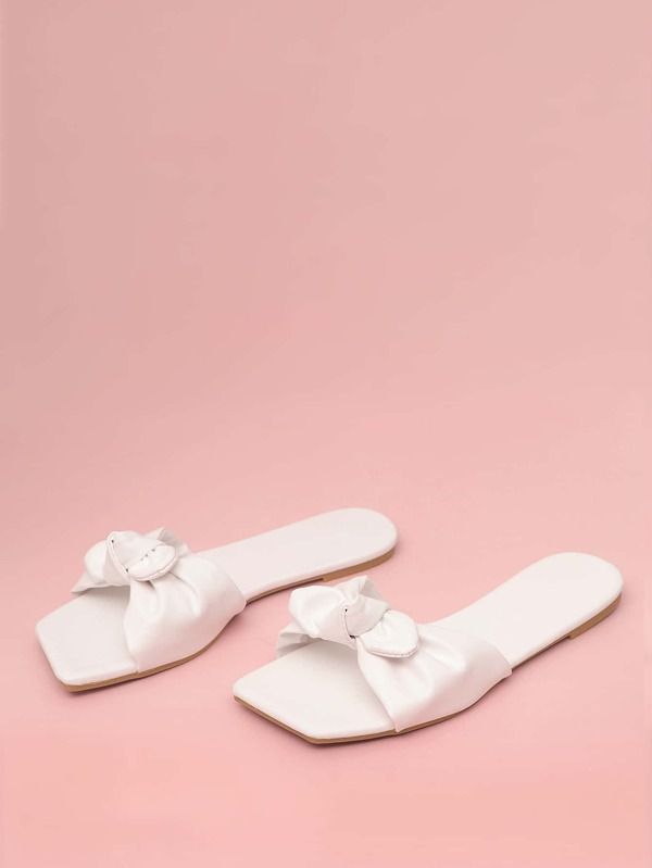 Twist Slide Sandals | SHEIN