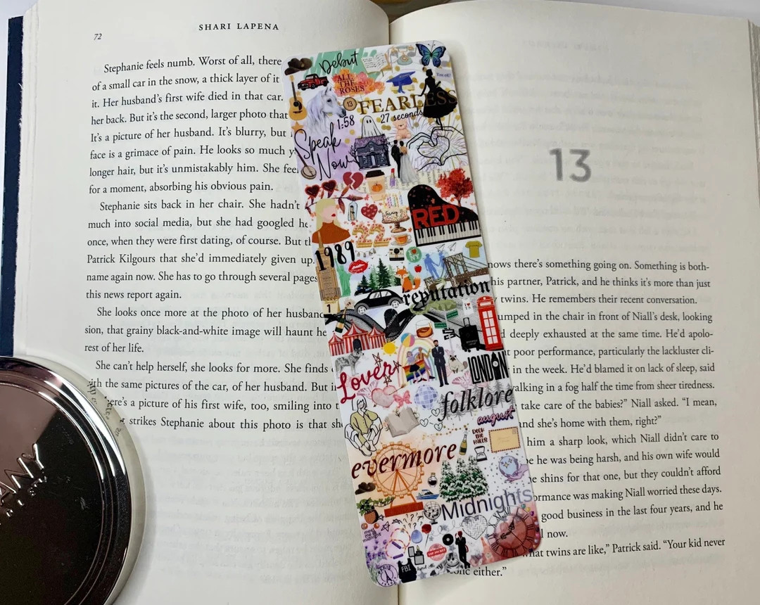 Tay's Eras Inspired bookmark | Handmade Bookmarks | Laminated | Gift for Book Lovers, Pop Culture... | Etsy (US)