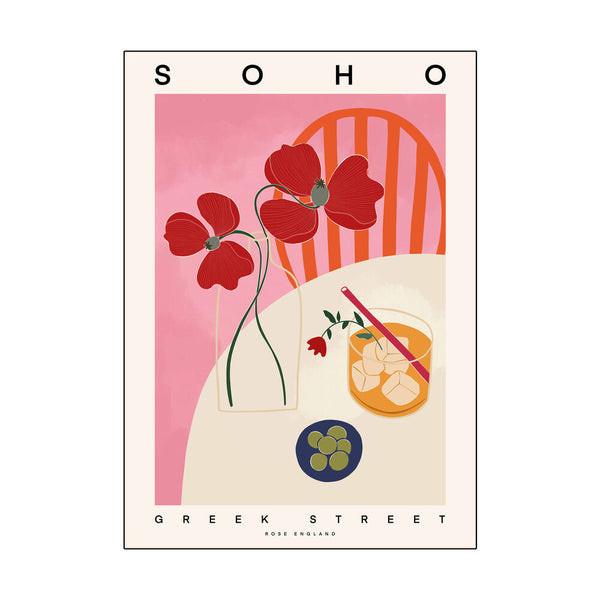 'soho' A3 Print | Trouva (Global)