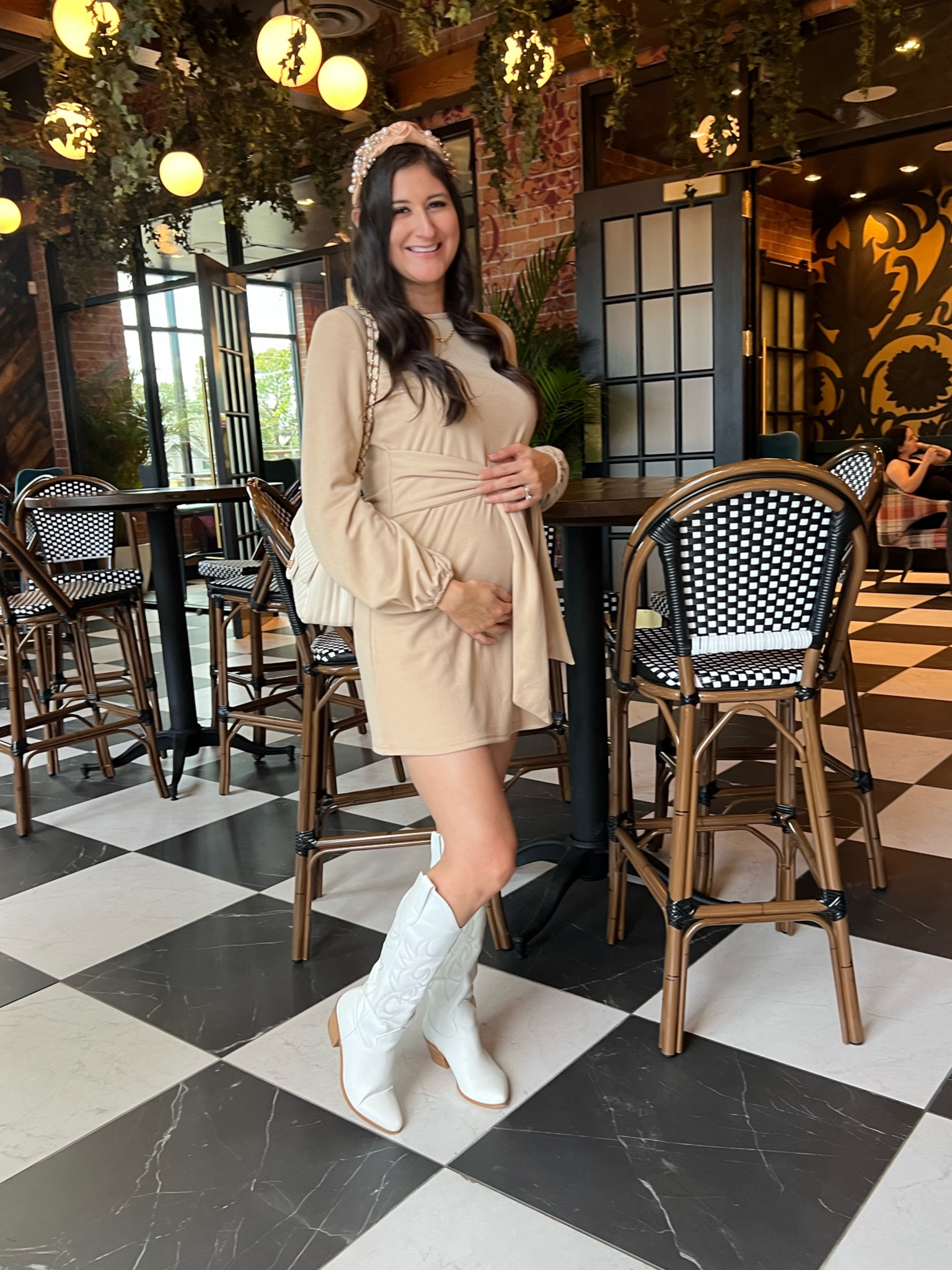 I’ve had this dress for some time. It’s a good one. It works well for pregnancy and non pregnancy times. Wearing a small in my 2nd trimester. 

#LTKSeasonal #LTKunder50 #LTKbump