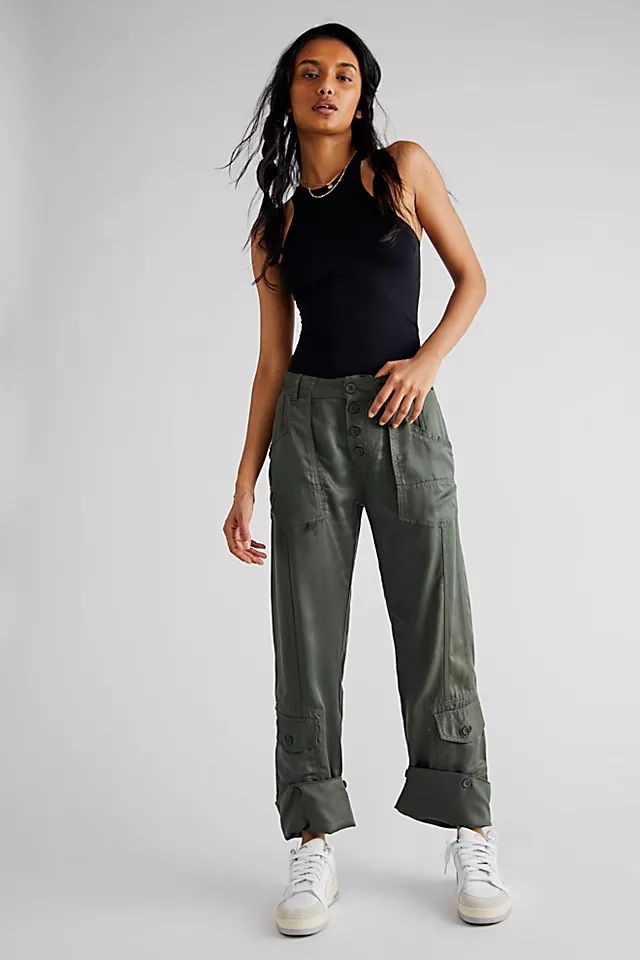 Wind Up Utility Straight-Leg Pants | Free People (Global - UK&FR Excluded)