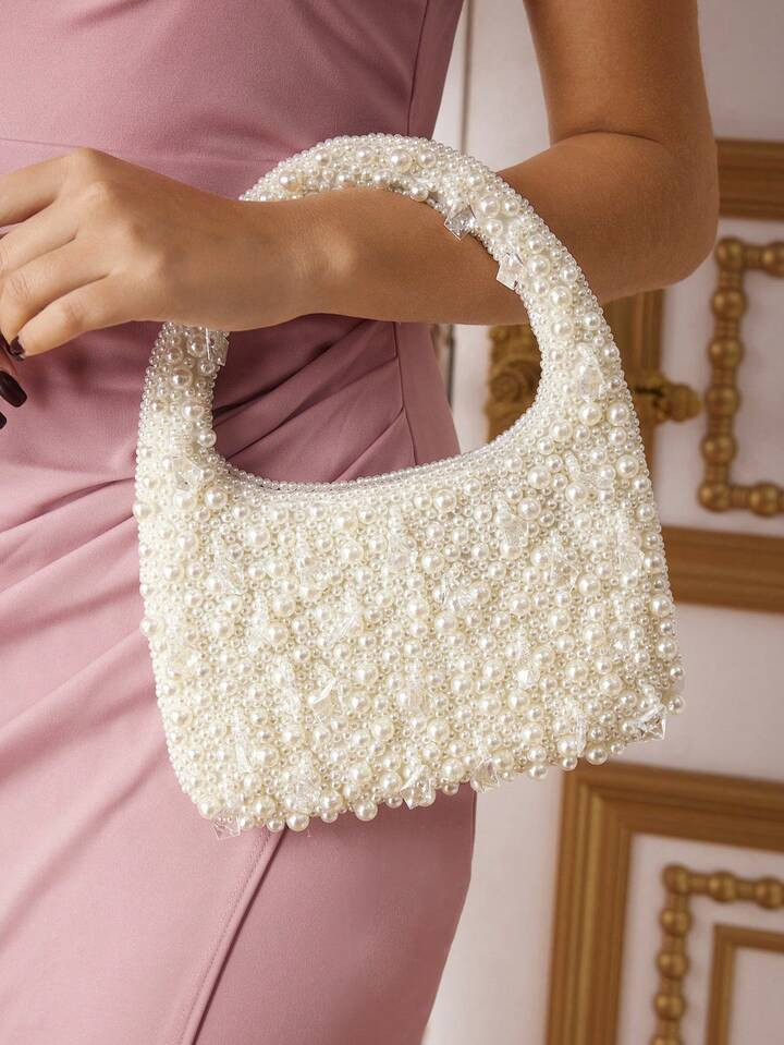 SHEIN Belle Ladies Fashion Solid Color Handbag | SHEIN USA | SHEIN