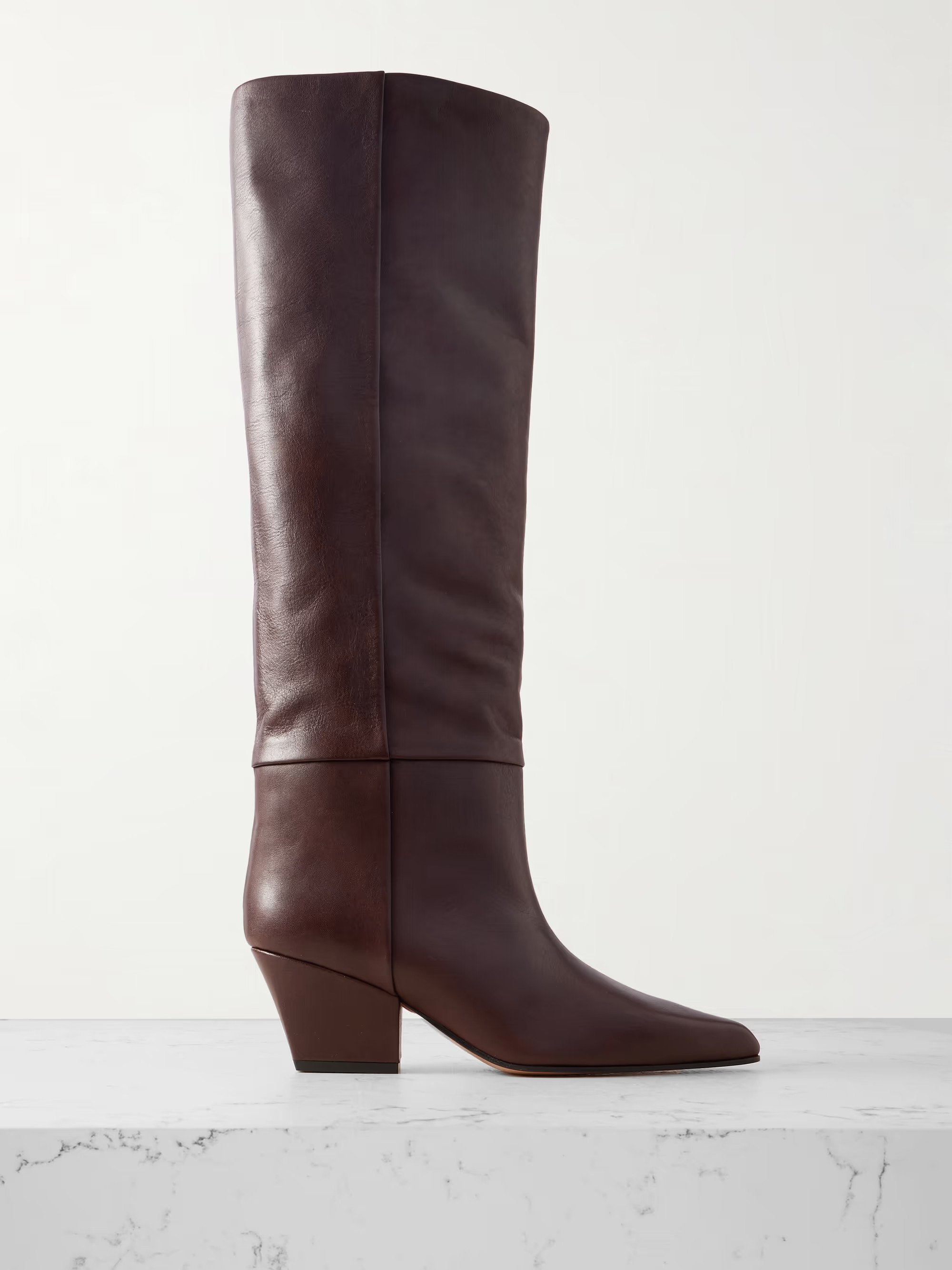 Jane leather knee boots | NET-A-PORTER (US)