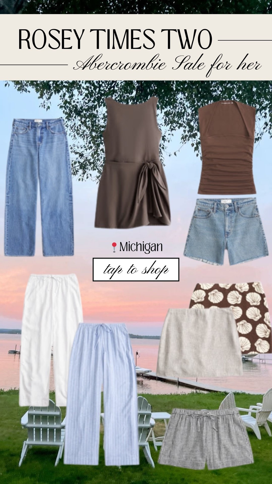 Summer Michigan trip finds from Abercrombie! 



#LTKSaleAlert #LTKTravel