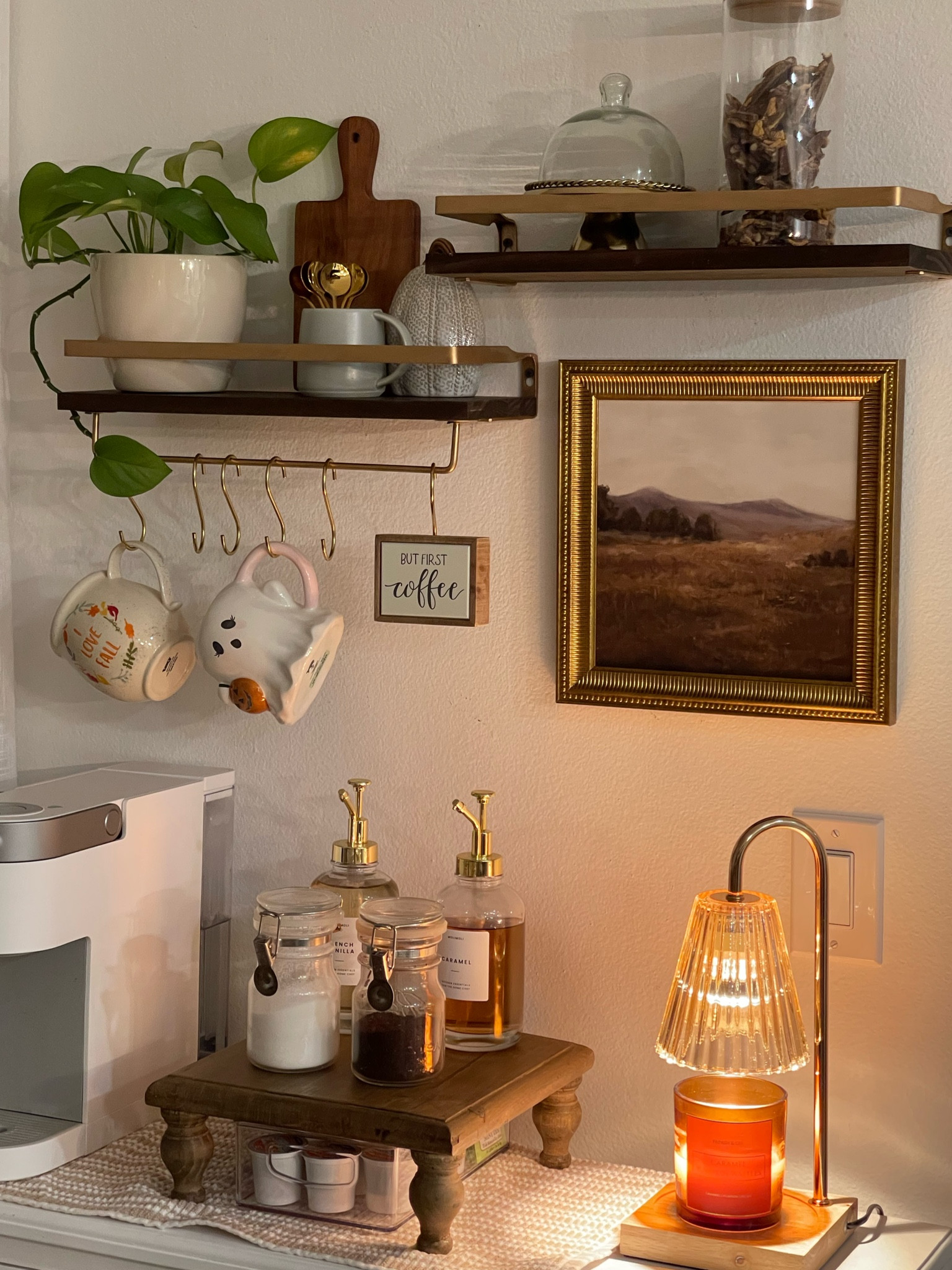 Fall coffee station ☕️🍂

#LTKStyleTip #LTKHome #LTKSeasonal