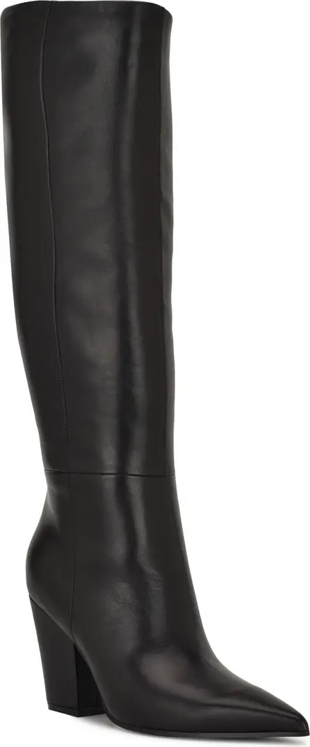 Nine West Adera Pointed Toe Knee High Boot (Women) | Nordstrom | Nordstrom