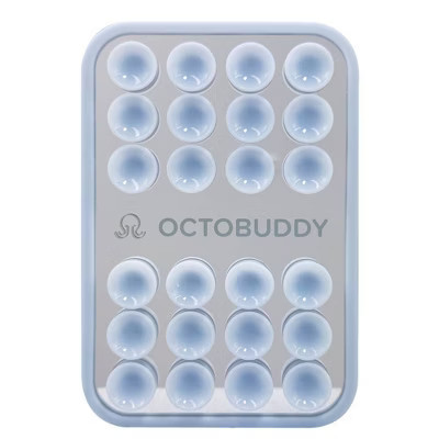 Octobuddy Silicone Suction Cup Phone Case Mount Mirror - Baby Blue | Target