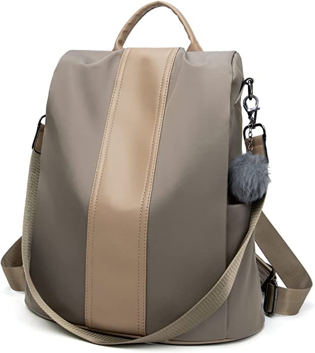 PINCNEL Women Backpack Purse Waterproof Nylon Anti-theft Rucksack Lightweight Shoulder Bag | Amazon (US)