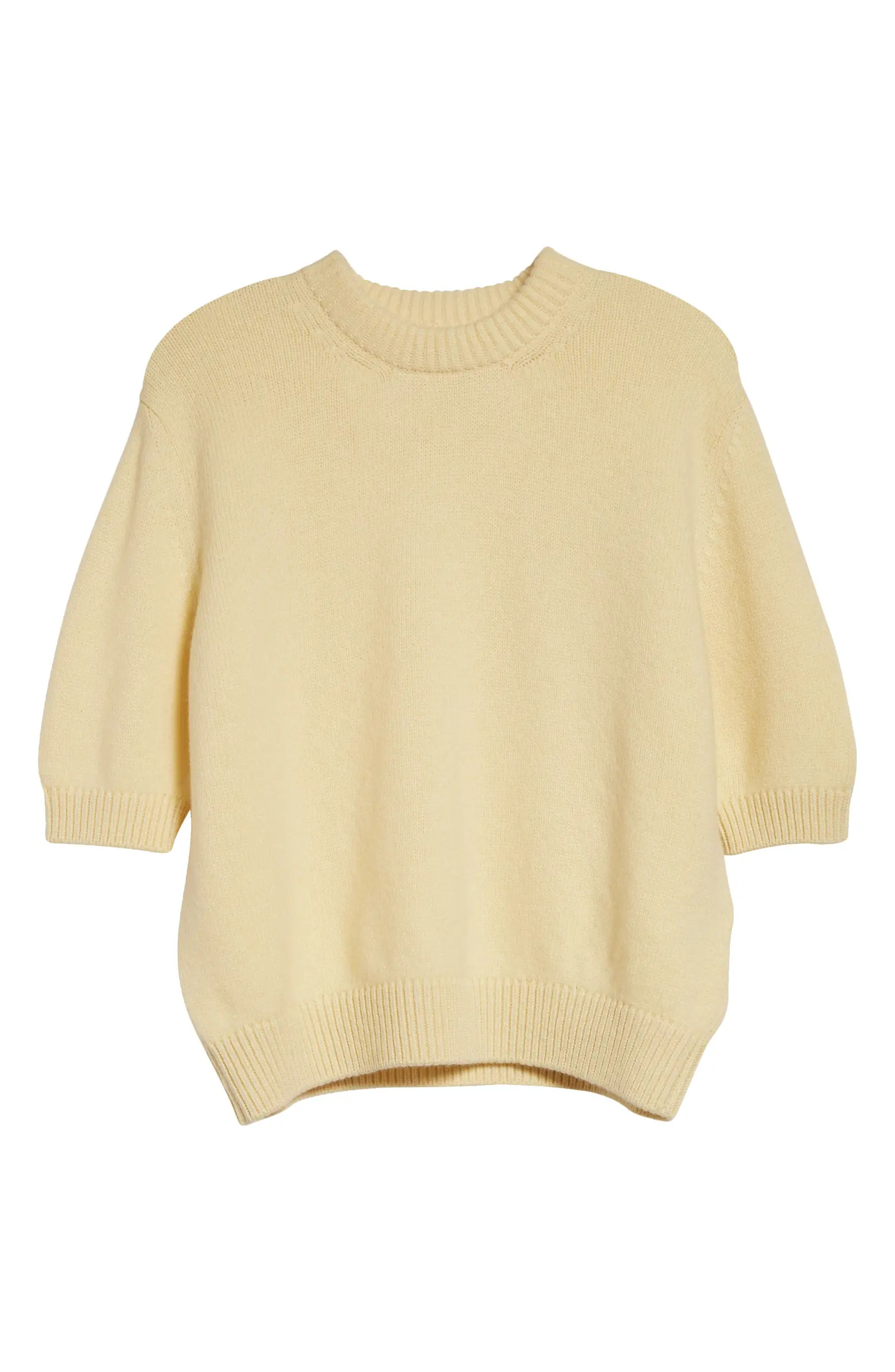 Davin Short Sleeve Cashmere Sweater | Nordstrom