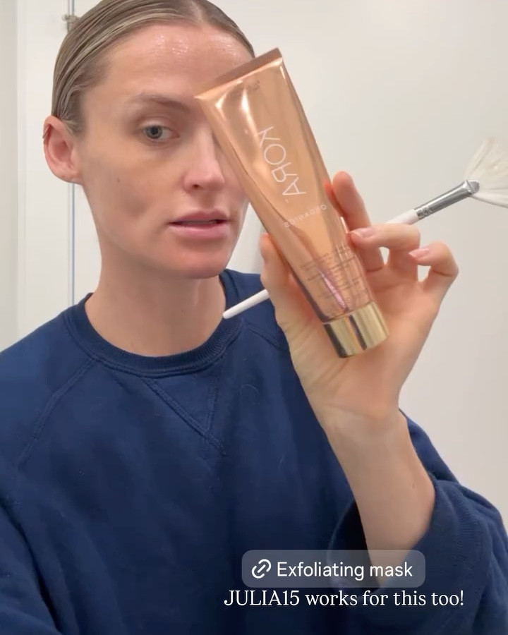 I absolutely love these two products from Kora Organics. The Milky Mushroom hydrating mask is SO GOOD and I also have been using the exfoliating mask everyday in the shower. Use code JULIA15 on both!

#LTKBeauty #LTKselfcare #LTKmorningroutine