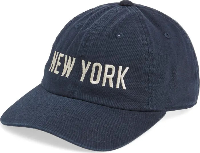 New York Cotton Baseball Cap | Nordstrom